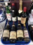 Eight bottles of alcohol including 1981 Chateau Le Redon,