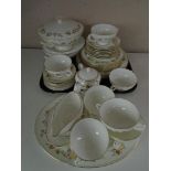 A quantity of Wedgwood Mirabelle tea and dinner china, tureens, plates,