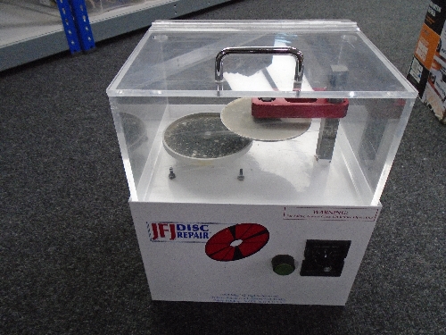 A disc repair machine.