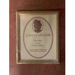One crate containing twenty eight Cameo Collection 10" x 8" gilt finish photo frames,