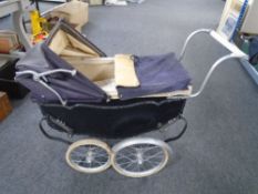 A vintage child's pram.