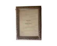 One crate containing forty four ornate silver finish 7" x 5" photo frames,