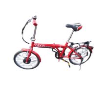 An E Life Infusion QD OS unisex folding electric bike,