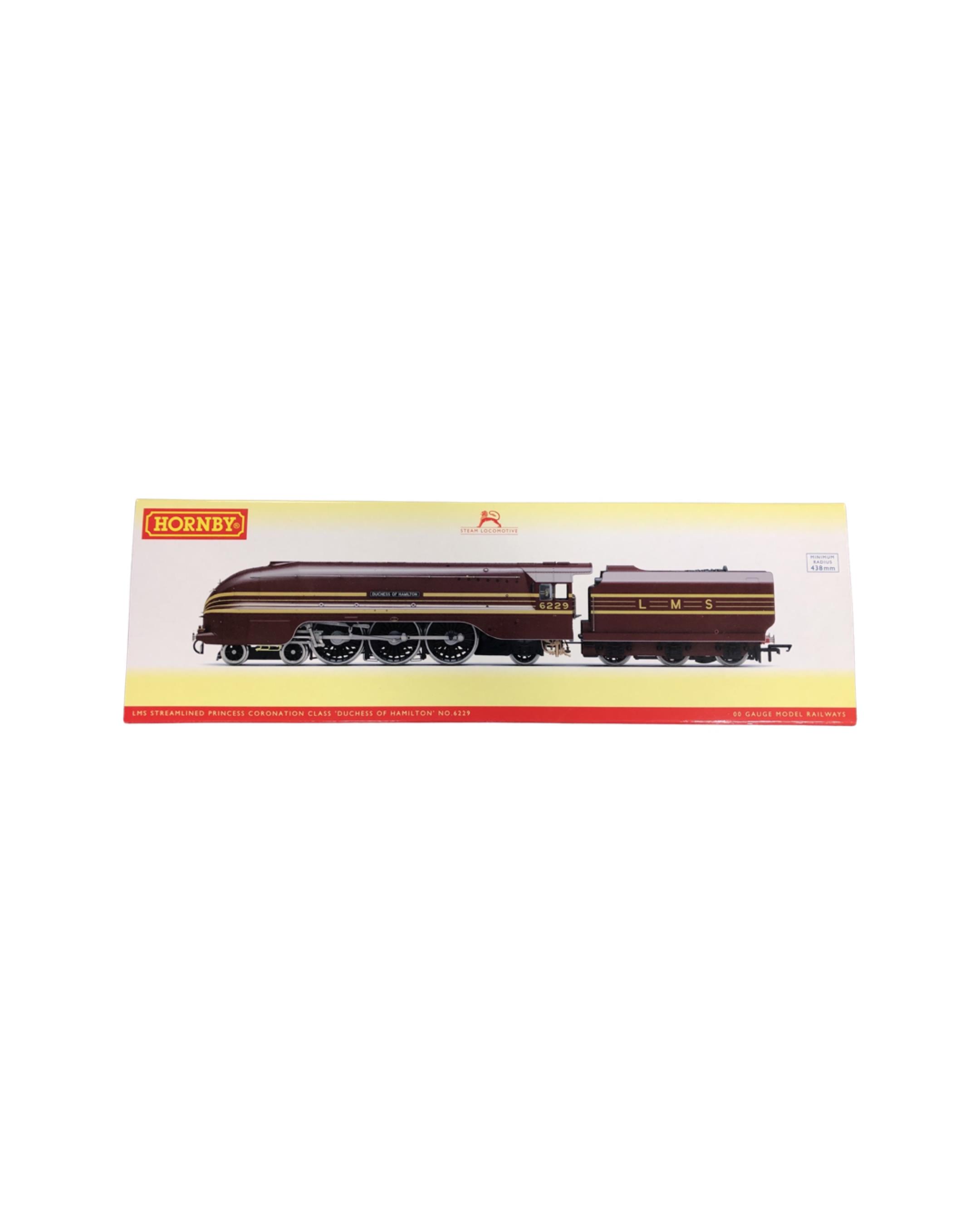 A Hornby LMS Streamlined Princess Coronation class Duchess of Hamilton no.