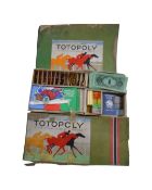 A vintage Totopoly horse racing game