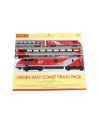 A Hornby Virgin East Coast train pack, limited edition OO gauge.
