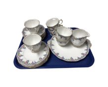 A Royal Albert bone china 20 piece tea service.