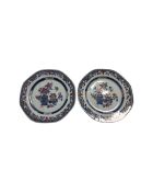 A pair of 19th century Chinese export plates.