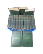 Fifteen volumes of Charles Dickens