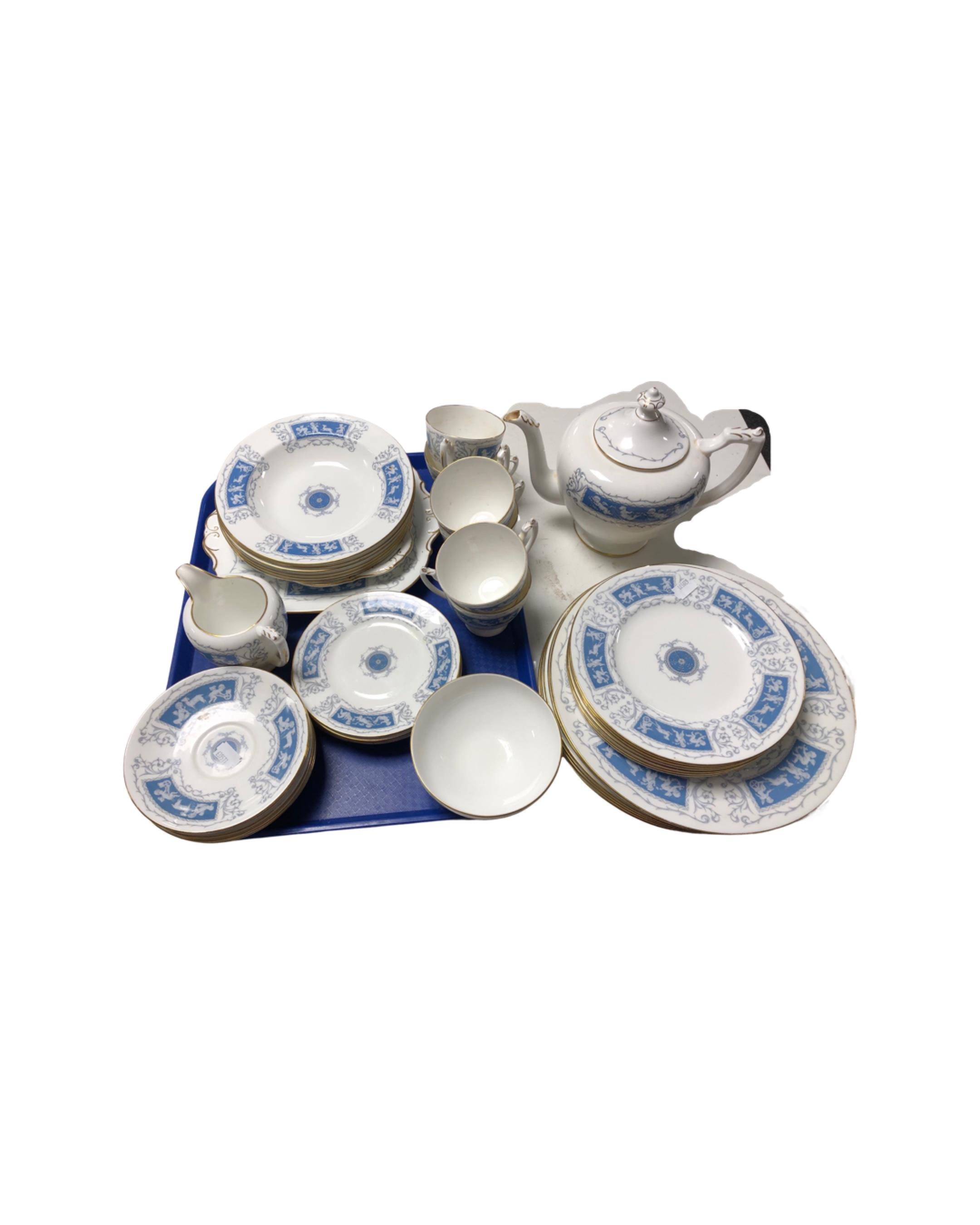 A collection of 40 pieces of Coalport Revelry tea and dinner china.