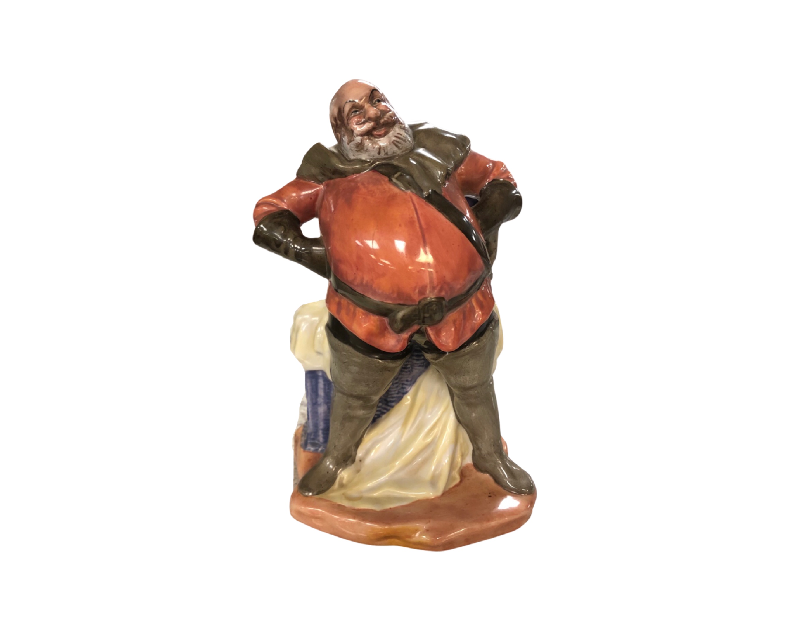 A Royal Doulton china figure : Falstaff, HN 2054, height 18 cm.