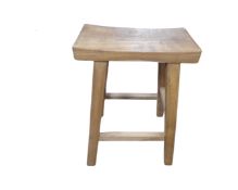 An elm stool,