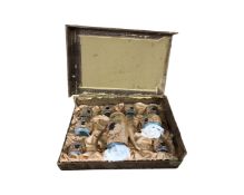 A Japanese export tea service in box (box a/f)
