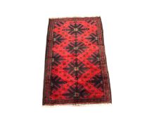 A Baluchi rug,