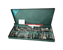 A canteen of The Festival collection stainless steel cutlery