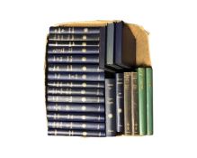 Nineteen Nelson pocket volumes to include Robert Louis Stevenson novels, Alexandre Dumas,