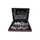 A canteen of Arthur Price stainless steel cutlery.