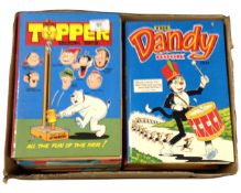 Twenty one hardbacked comic annuals : The Sparky Book 1973, 1974, 1975, 1978 & 1980,