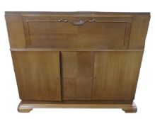 A 20th century continental cocktail sideboard