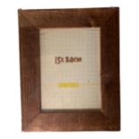 One crate containing fourteen Xenos dark wood 15 cm x 20 cm photo frames,