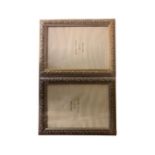 One crate containing forty ornate 7" x 5" photo frames,