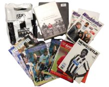 Newcastle United Football Club : Seventeen matchday programmes (both home and away, 1995 - 2021),