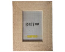 One crate containing twenty Xenos white wood finish 10 cm x 15 cm photo frames,