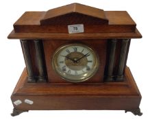 The Ansonia Clock Company, New York : An eight-day chiming mantel clock,