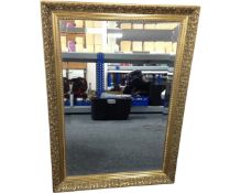 Three gilt framed mirrors together with a collection of pictures and prints.