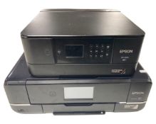 An Epson XP 6100 printer together with a further Epson photo printer.