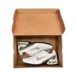 A pair of Nike Air Max Torch III SL trainers, white/grey, size UK 8, brand new & boxed.