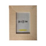 One crate containing twenty Xenos white wood finish 10 cm x 15 cm photo frames,