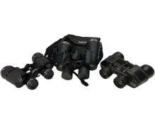 Three pairs of binoculars comprising Tokushu,