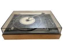 A Bang & Olufsen Beogram 1500 turntable.