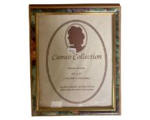 One crate containing eighteen Cameo Collection 10" x 8" decorative photo frames,