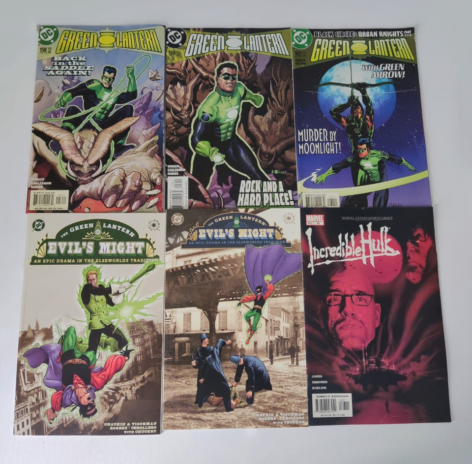 DC Comics - Green lantern(US variant) issues 158, 159, 162, 2x Evil's night.