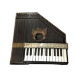 An American piano zither type C.