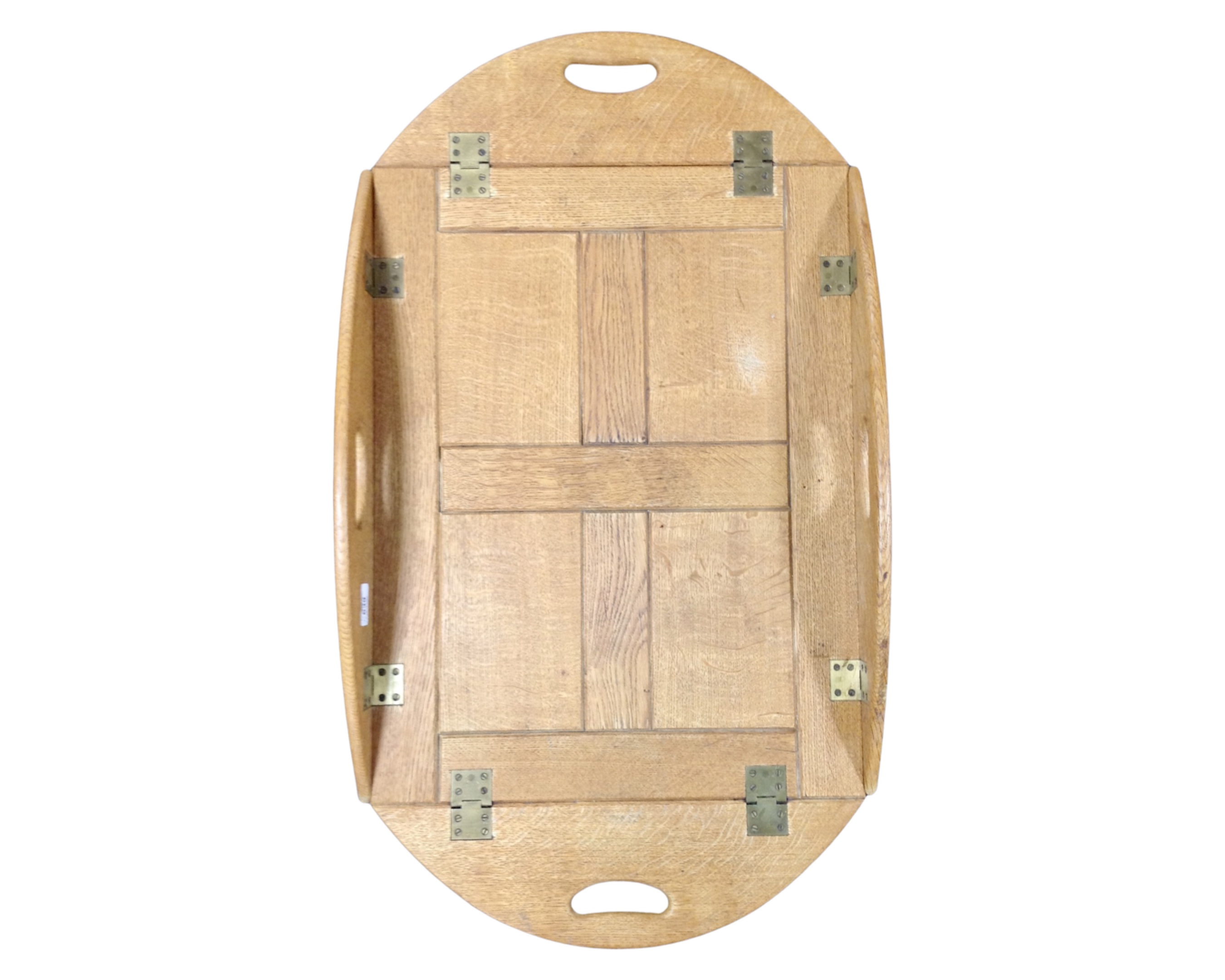 An oak butlers tray table top.
