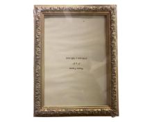 One crate containing forty four decorative gilt finish 7" x 5" photo frames,