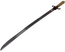 An early 20th century naval short sword.