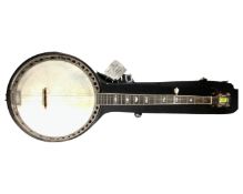 A Barnes & Mullin five string banjo