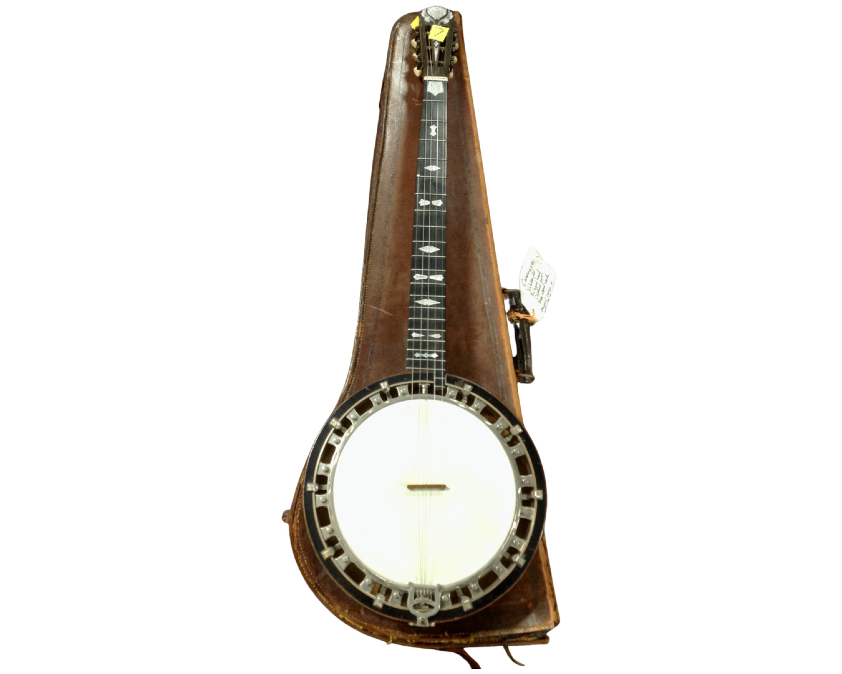 A Cammeyer Vibrante five string banjo a/f CONDITION REPORT: Body requires attention.