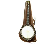 A Cammeyer Vibrante five string banjo a/f CONDITION REPORT: Body requires attention.