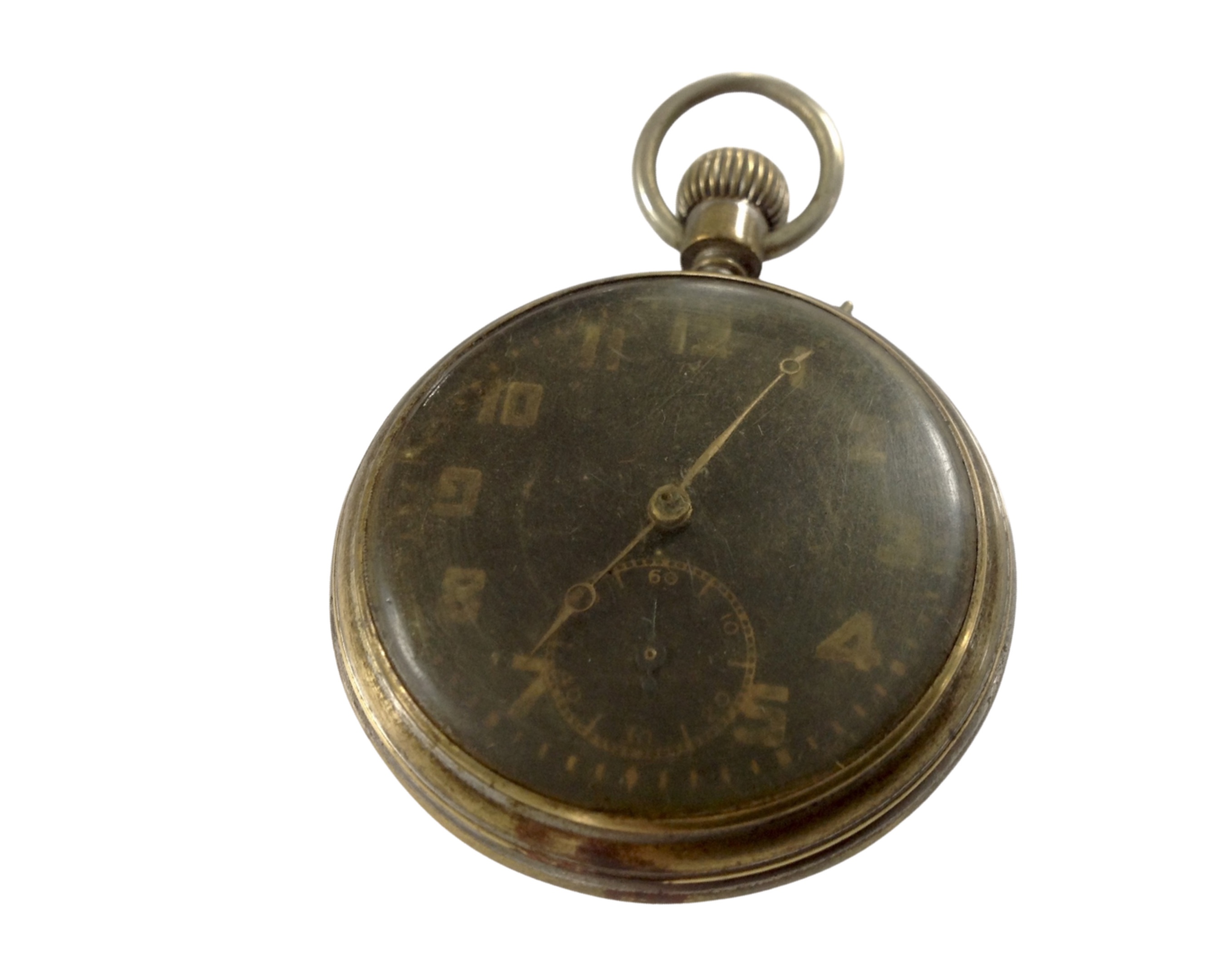 A World War II pocket watch.