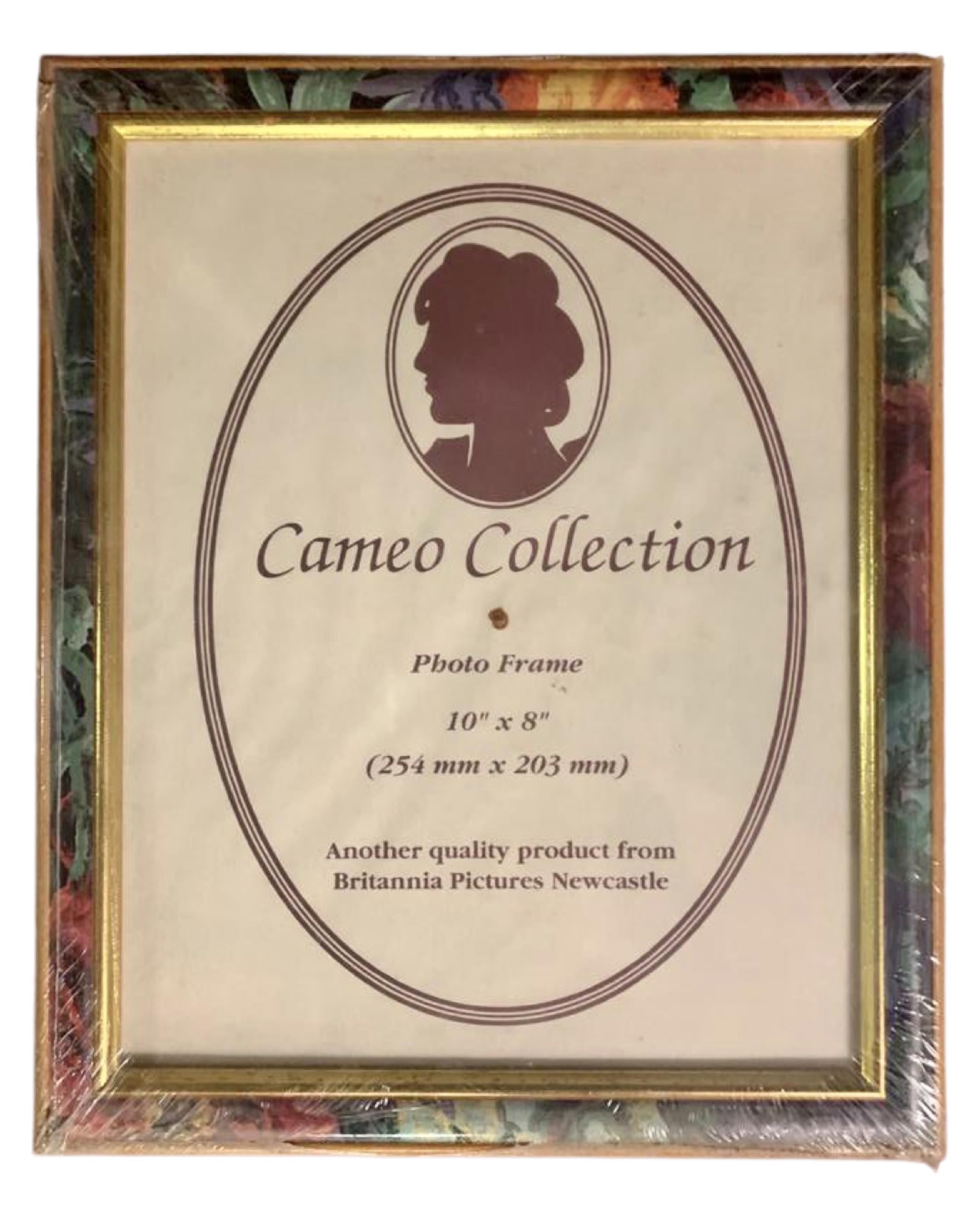 One crate containing thirty seven Cameo Collection decorative 10" x 8" photo frames,