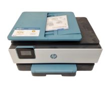 An HP multifunction printer.