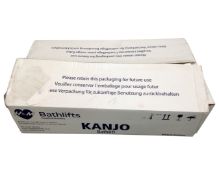 A Kanjo bath lift (boxed).