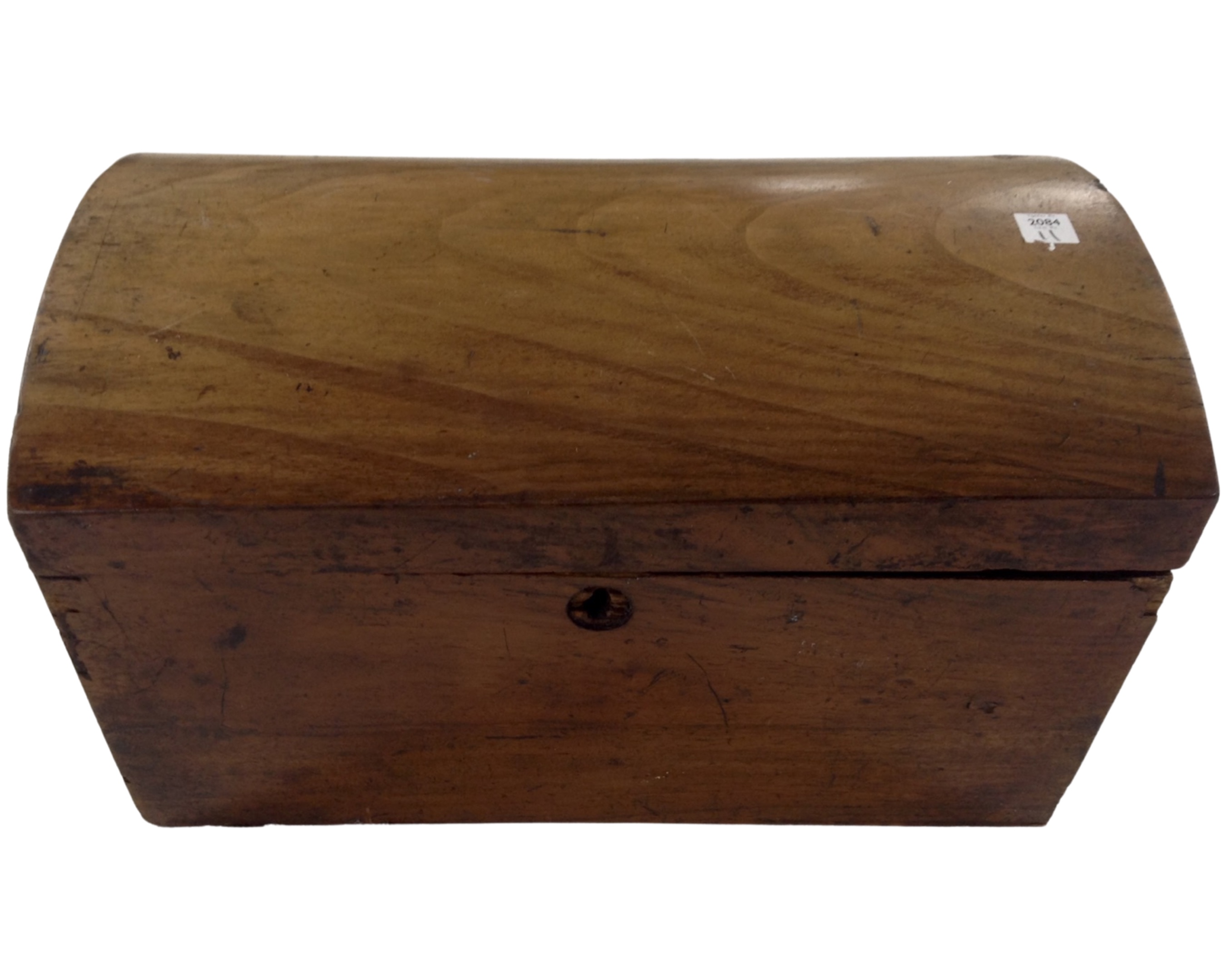 A Victorian dome topped table box.