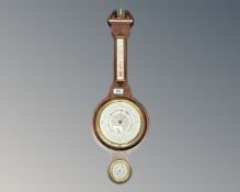 A continental banjo barometer.