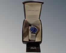 A Christin Lars gent's wristwatch (boxed).